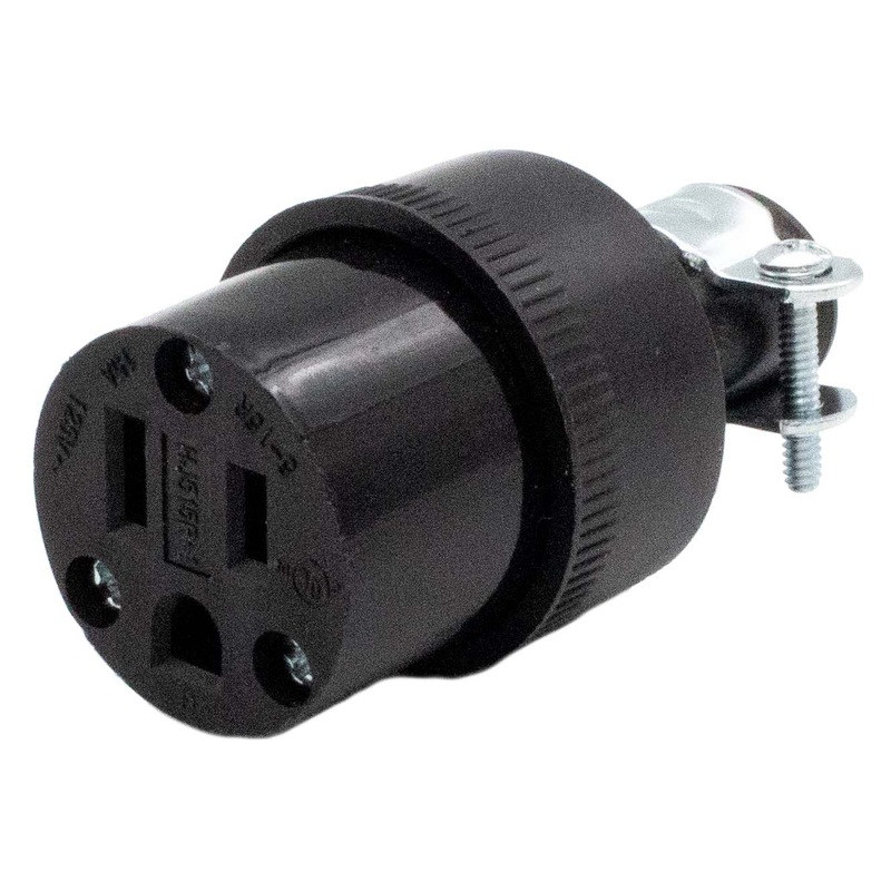 Pico (931) 8954-11 1PC INDUSTRIAL GRADE ELECTRICAL SOCKETS - BLACK