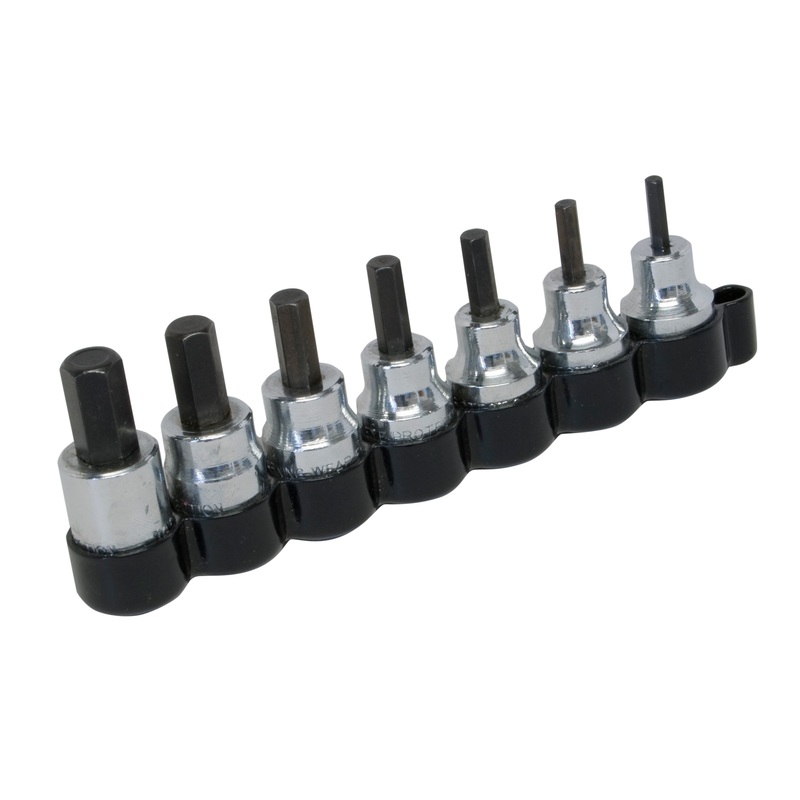 Lisle (371) 13600 Seven Piece Set. 3/8" Square Drive.