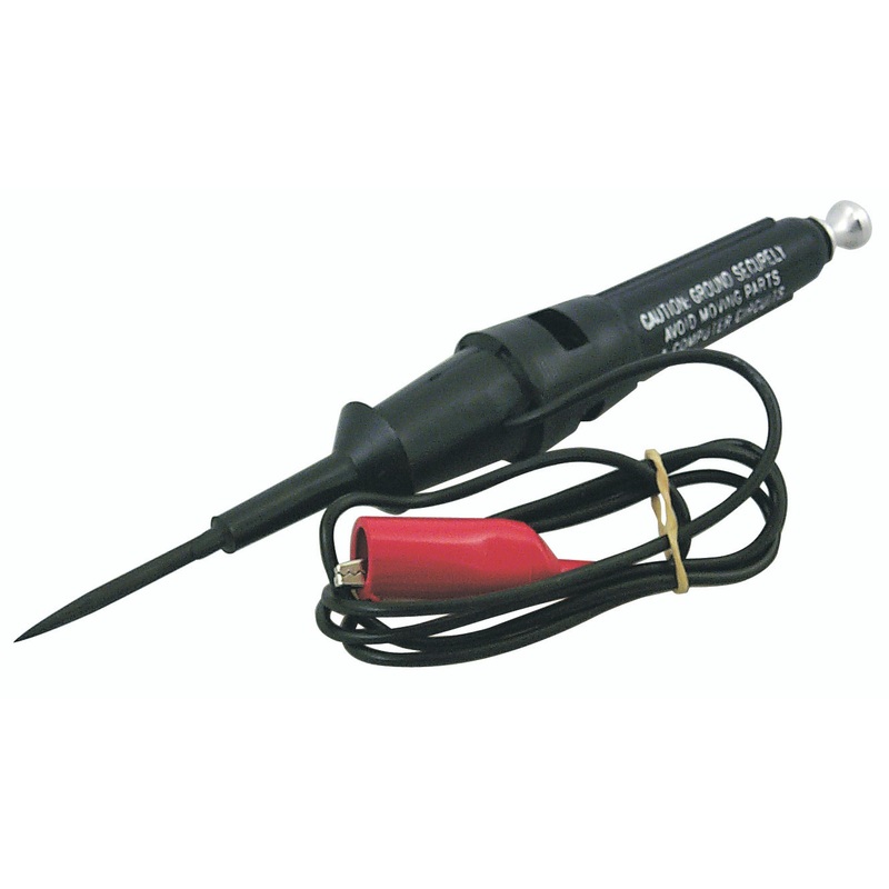 Lisle (371) 29500 Checks Both Low Voltage and Spark Plug Wires. The low-side checks AC and DC curr