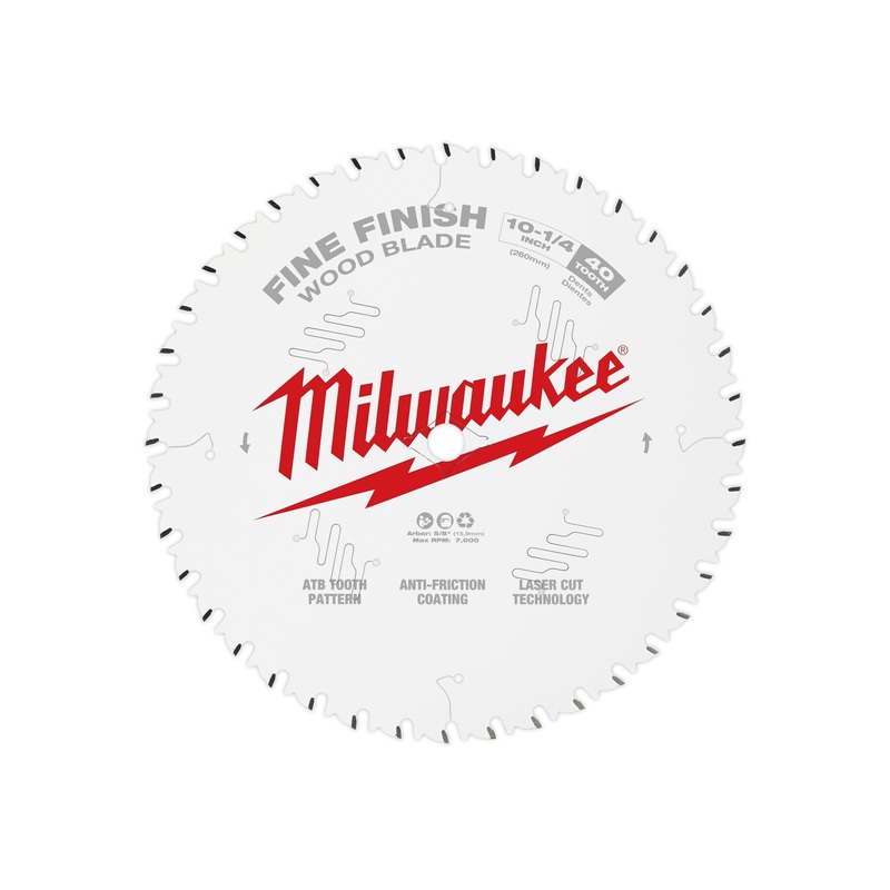 Milwaukee (366) 48-40-1040 Mil 48-40-1040-10-1/4" 40T Fine Finish C