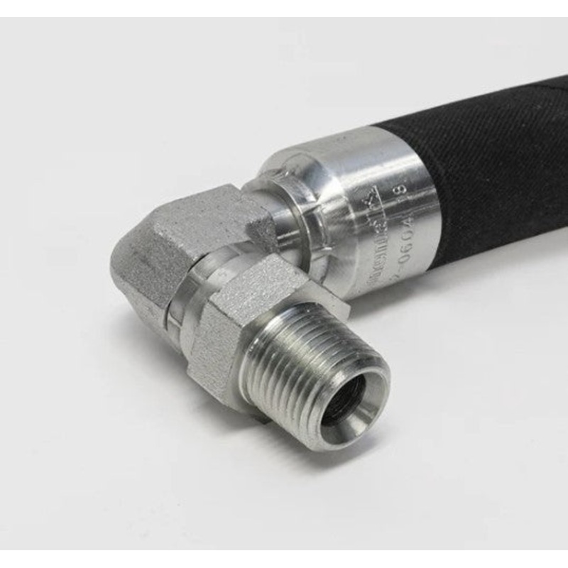 Continental Hydraulic (510) B2-NPMX90B-0404 1/4" NPT Male 90 degree for 1/4" Hose