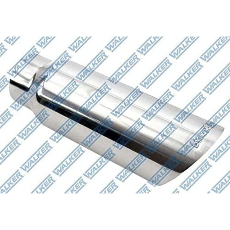 Walker (670) 36474 Dynomax Stainless Steel Tip. 3" Inlet ID, 4" Outlet, 12" Length