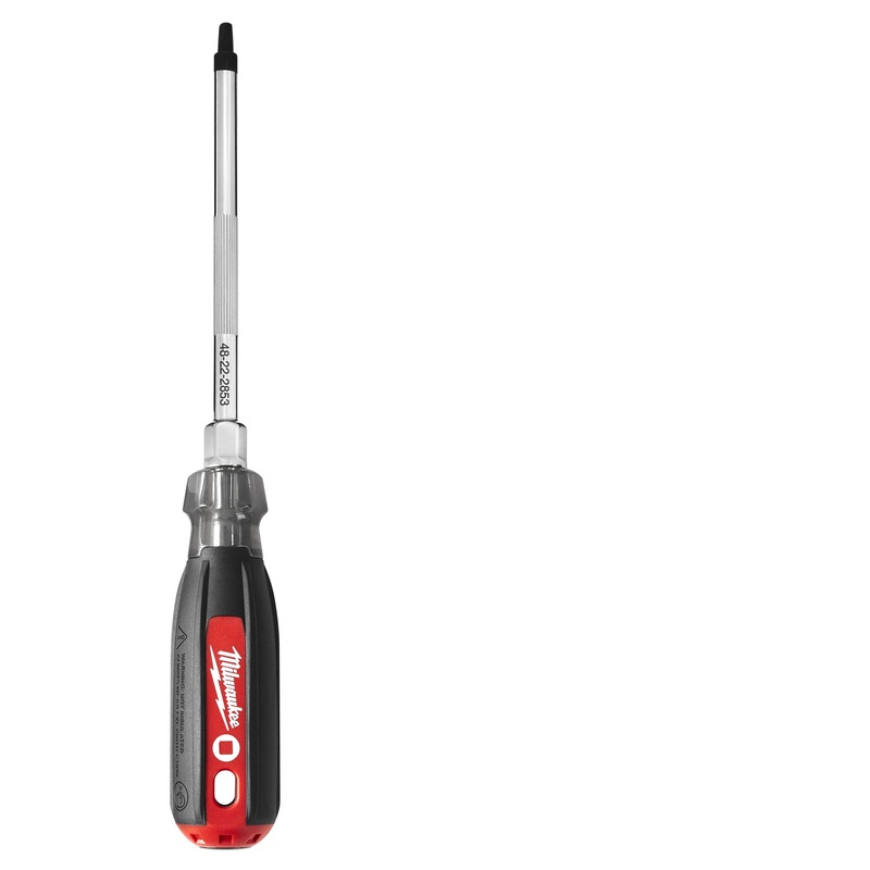 Milwaukee (366) 48-22-2853 No.3 Square - 6" Cushion Grip Screwdriver
