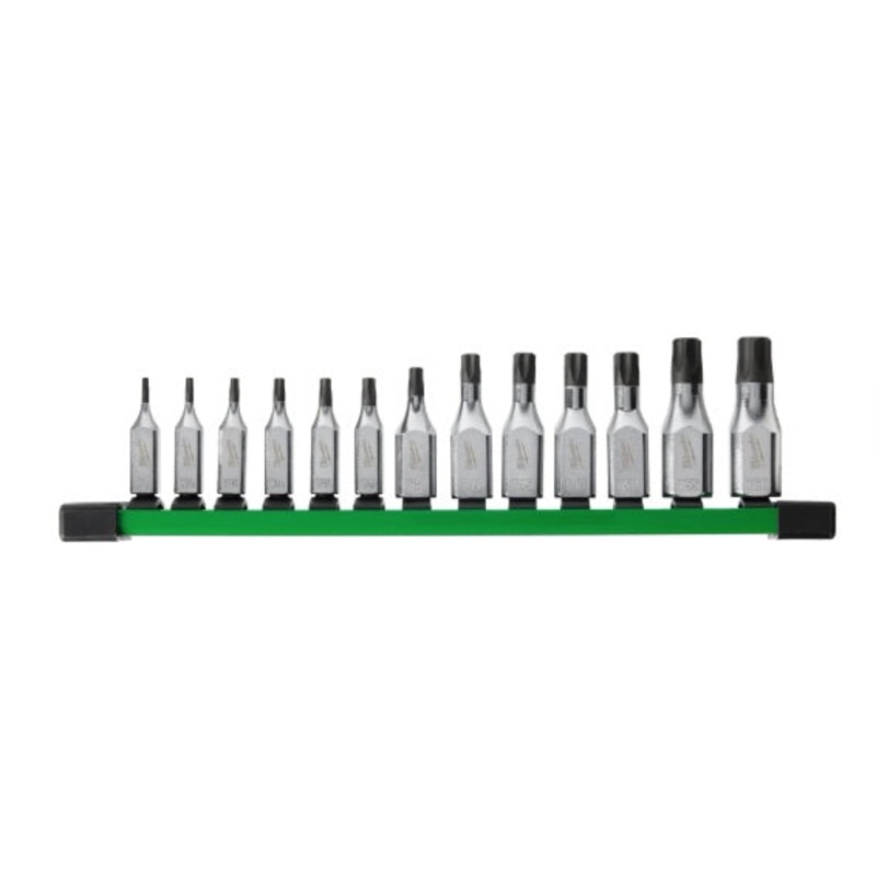 Milwaukee (366) 48-22-9532 Milwaukee 13pc 1/4" and 3/8" Drive TORX Bit Socket Set