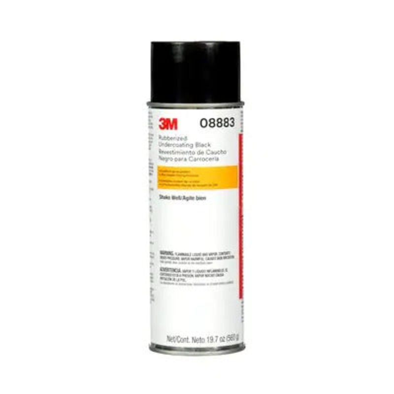 3M (815) 08883 3M Rubberized Undercoating 08883, 19.7 oz (560 g) Net Wt, Colour: Black, 3M Stock No. 7100166585