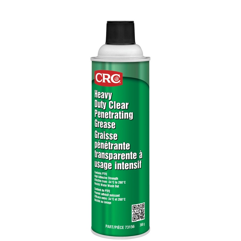 CRC (305) 73156 Heavy Duty Clear Penetrating Grease, 368 Grams