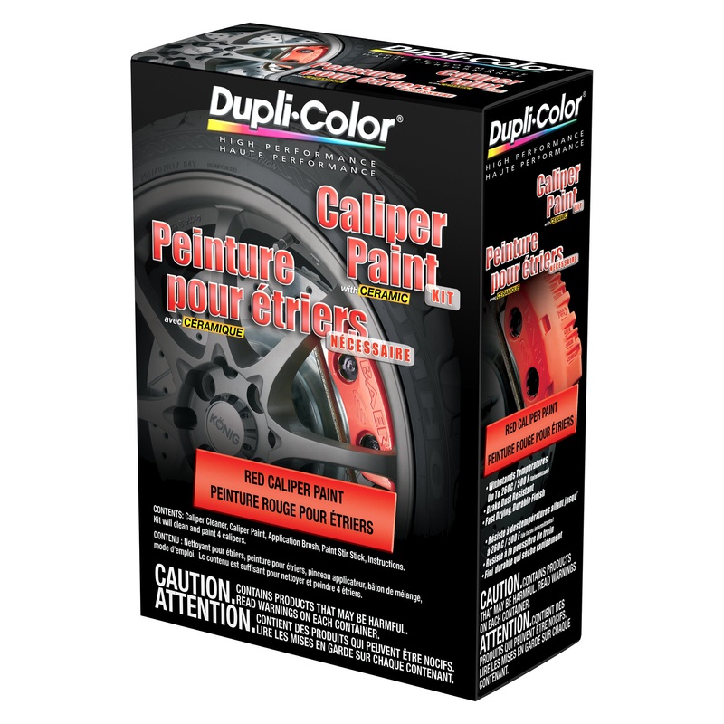 Sherwin Williams (435) CBCP40000 Dupli-Color Caliper Paint Kit, Red, 473 mL