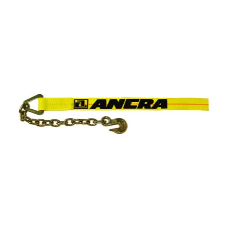 Ancra (880) 41659-15-30 2" by 30' Winch Strap With Chain & Hook
