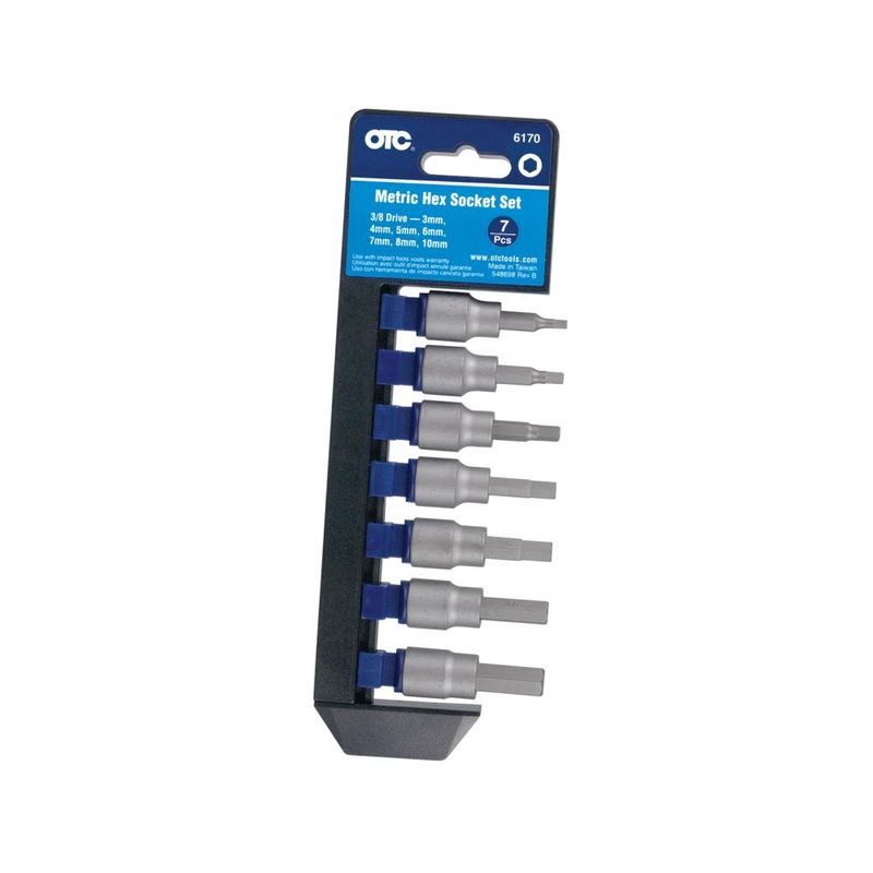 OTC/Bosch (142) 6170 HEX METRIC BIT SET