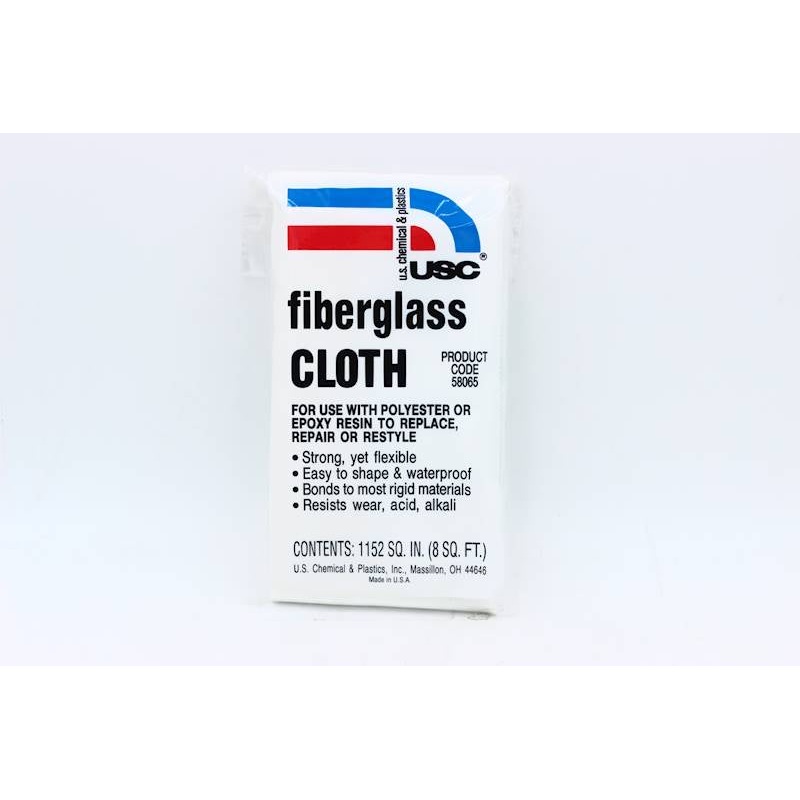 USC (133) 58065 Fiberglass Cloth - 8 Sq. Feet