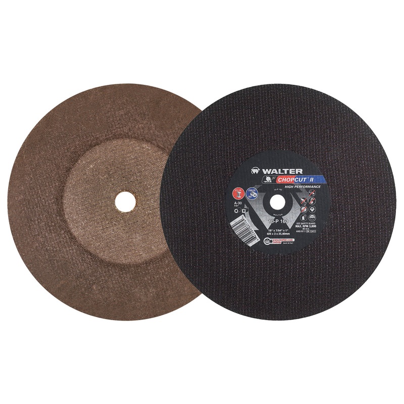 Walter (365) 10P163 CHOPCUT II WHEEL 16" X 7/64" X 1" PK10