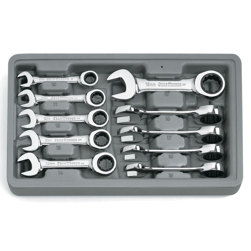Apex Tool (442) 9520D Gearwrench SET WR RAT COMB STBY MET