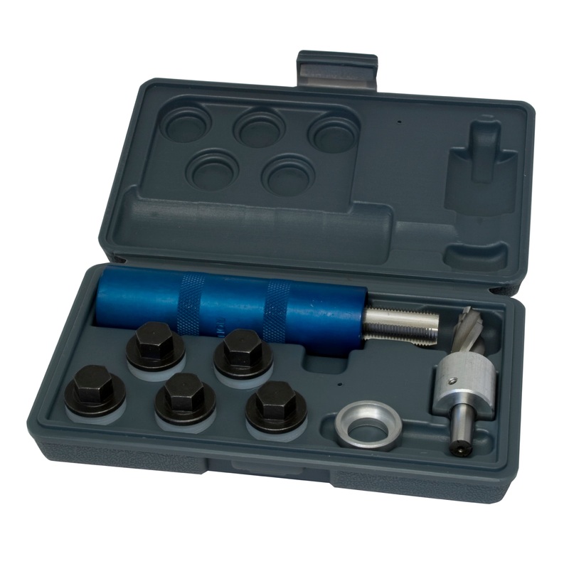 Lisle (371) 58850 Removes Damaged Thread and Taps a New Oversize Thread. This set includes a pilot