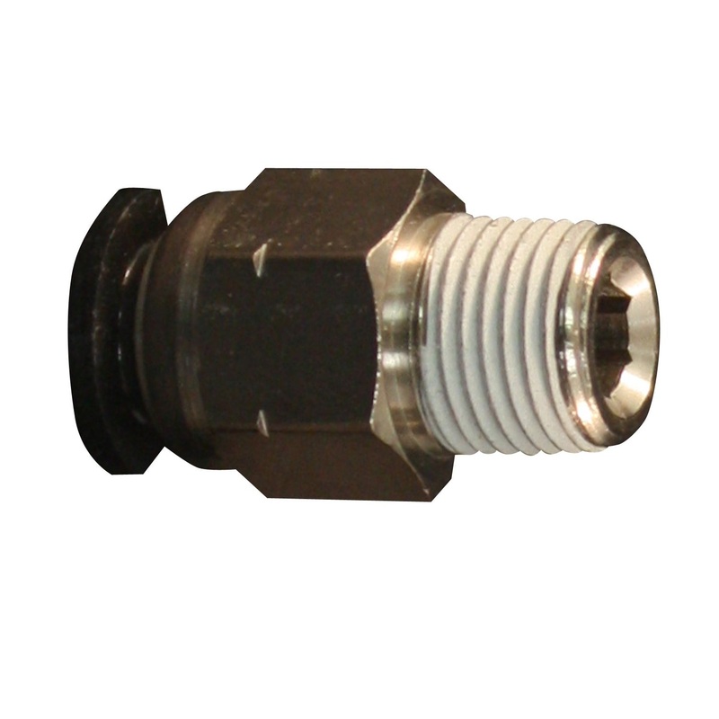 Milton (625) 2200-2 Milton 2200-2 1/8" MNPT 1/4" OD Push to Connect Tube Fitting