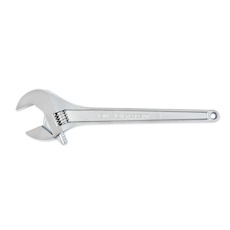 Apex Tool (442) AC224BK Crescent WRENCH, CHROME, ADJ, TAPERED HANDLE, 24"