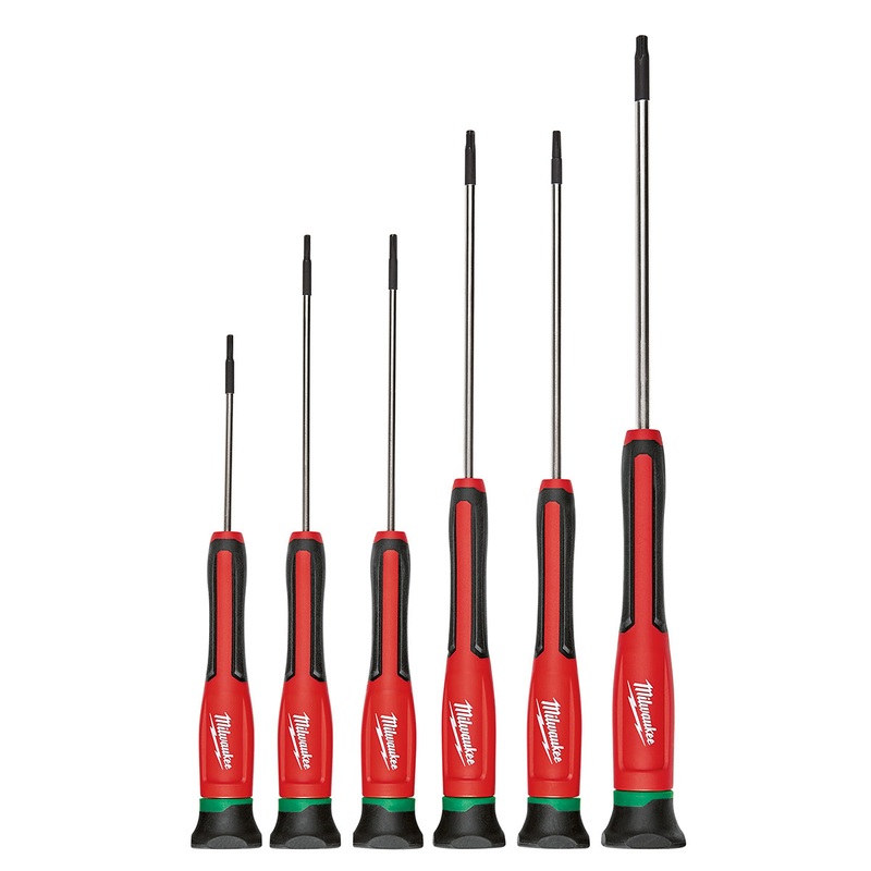 Milwaukee (366) 48-22-2610 6 PC TORX Precision Screwdriver Set w/ Case