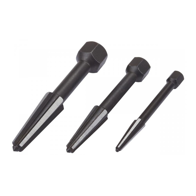 OTC/Bosch (142) 6982DEX 3 PC DUAL EDGE EXTRACTOR SET 3/16IN - 1/2IN